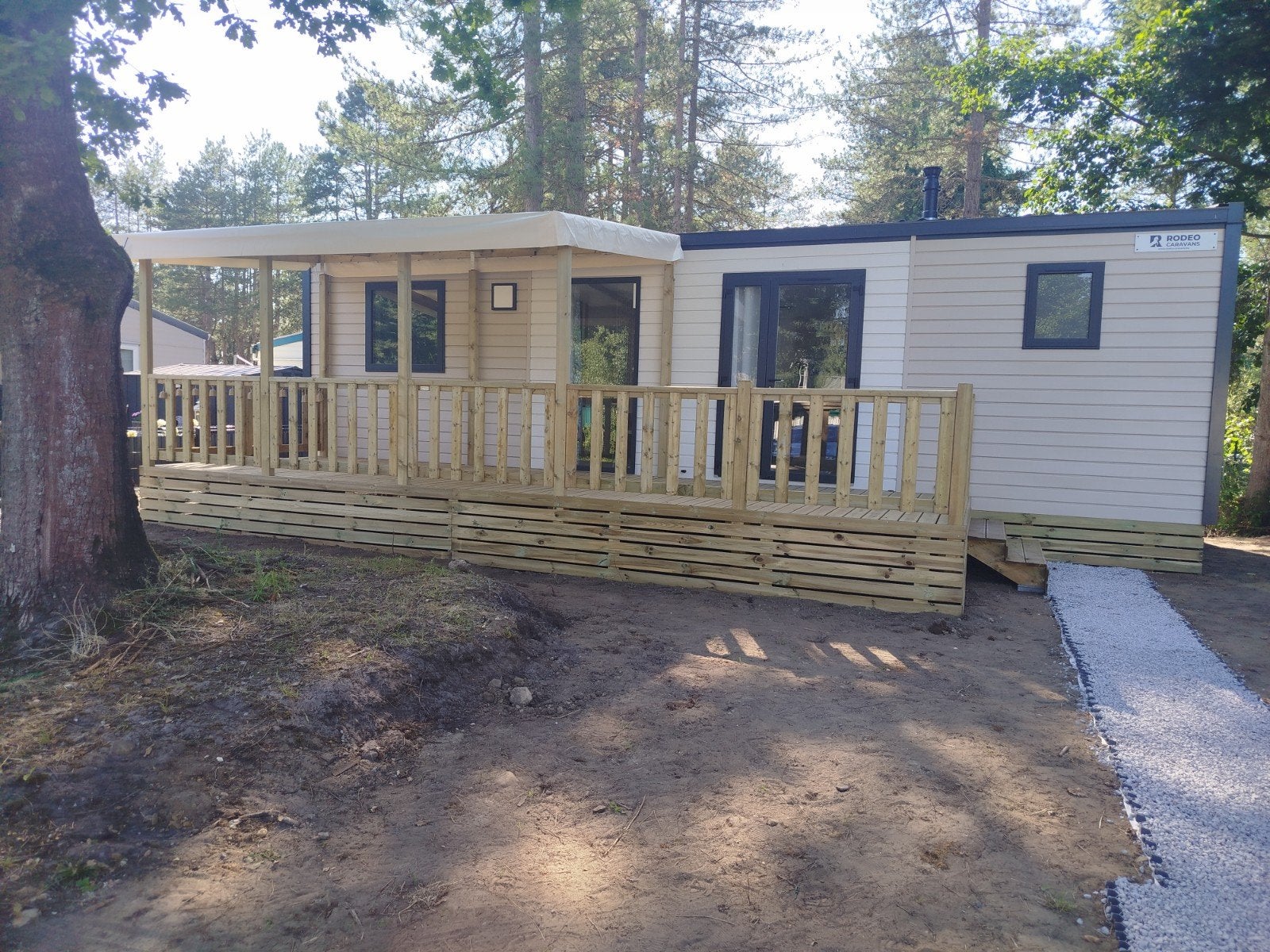 mobil-home à louer au camping Heidestrand à Zonhoven
