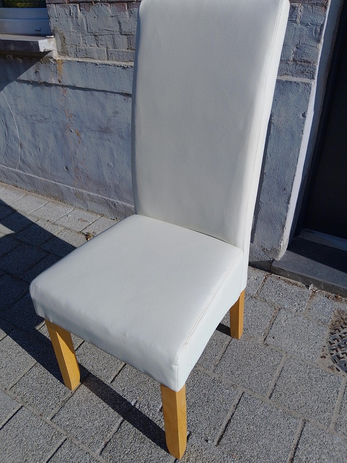 Vier stoelen, Huis en Inrichting, Ophalen, Gebruikt