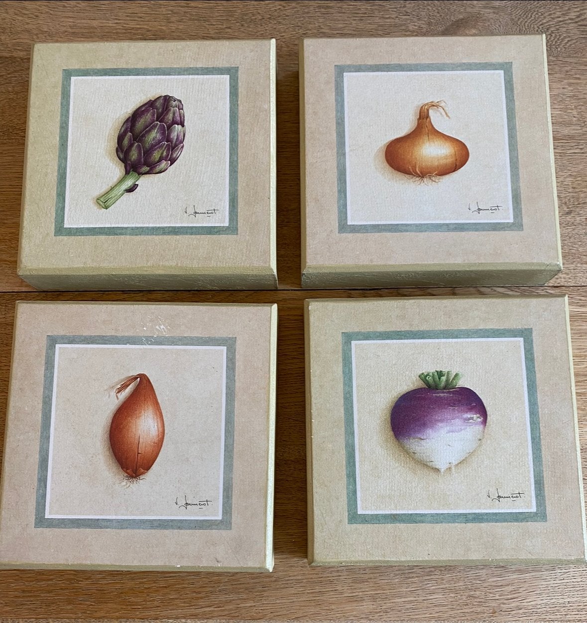 Decoratie kaders voor in de keuken, bistro of restaurant, Huis en Inrichting, Ophalen, Gebruikt, Wandhanger, Hout