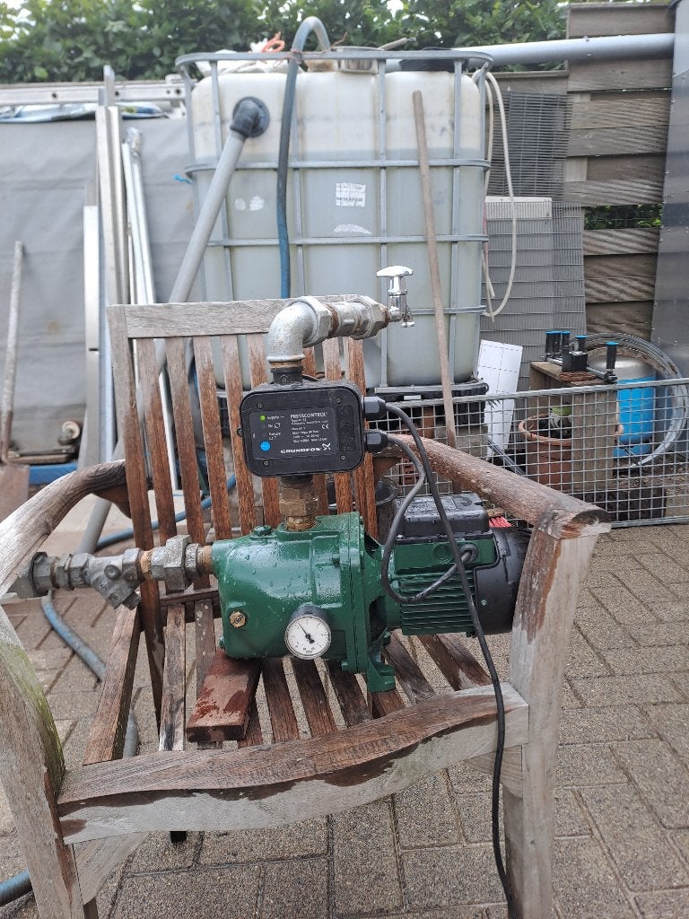 Dab waterpomp, Ophalen, Gebruikt