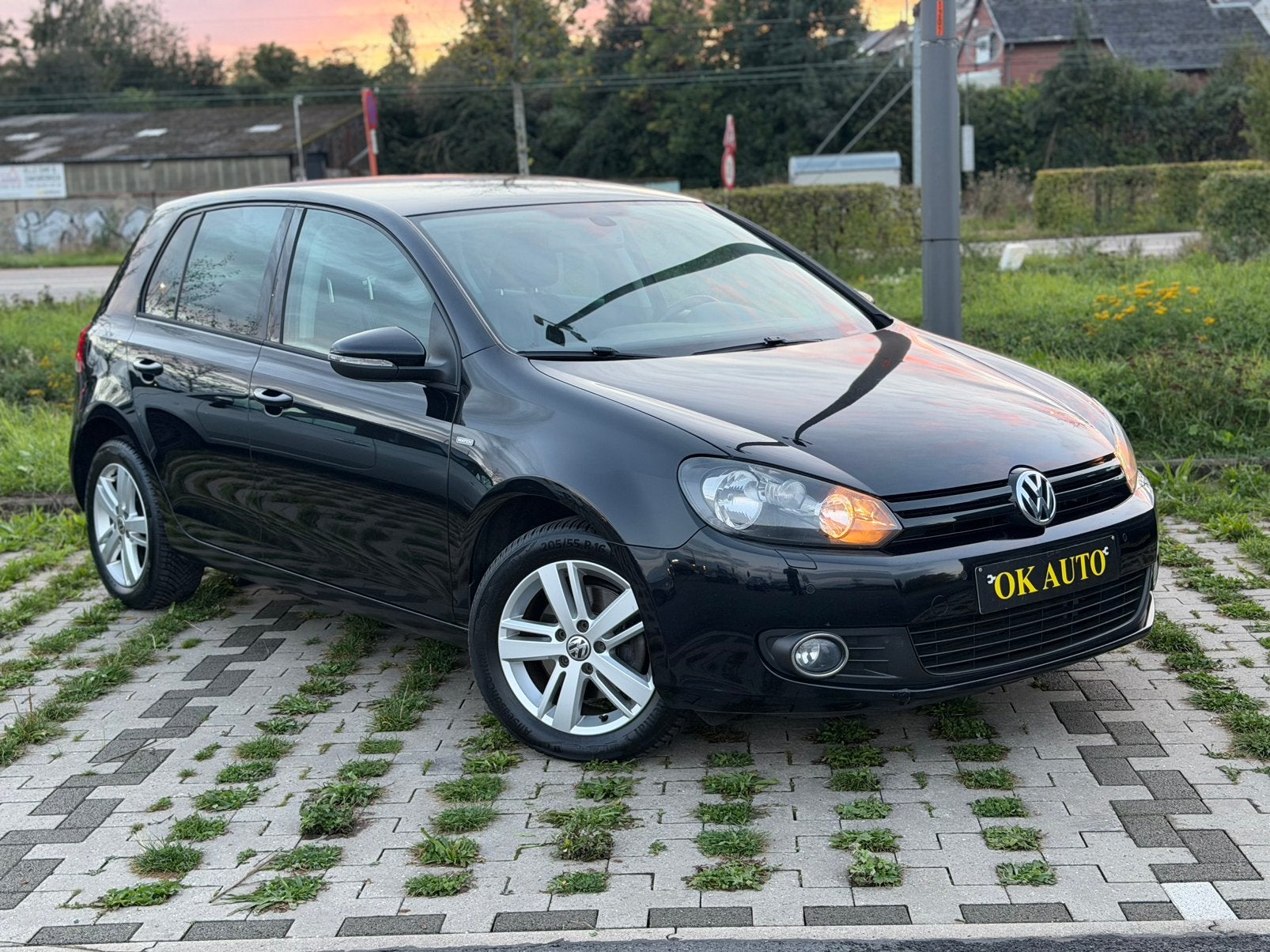 Vw Golf 1.4 TSI Matchgarantie 12 maanden Carplay, Euro 5, Zwart, 4 cilinders, Leder en Stof