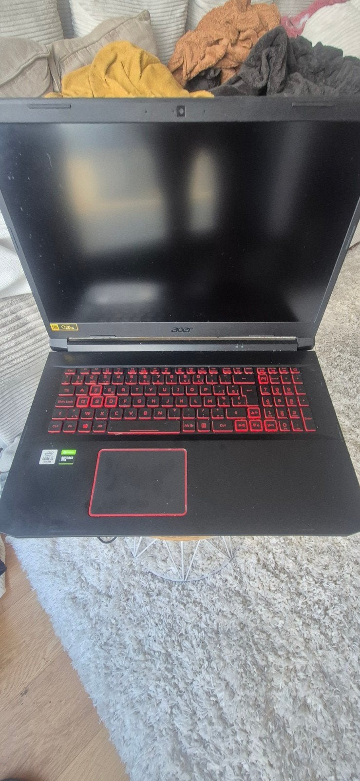 acer nitro 5 17", Computers en Software, Acer Nitro, Ophalen of Verzenden, Zo goed als nieuw, 17 inch of meer