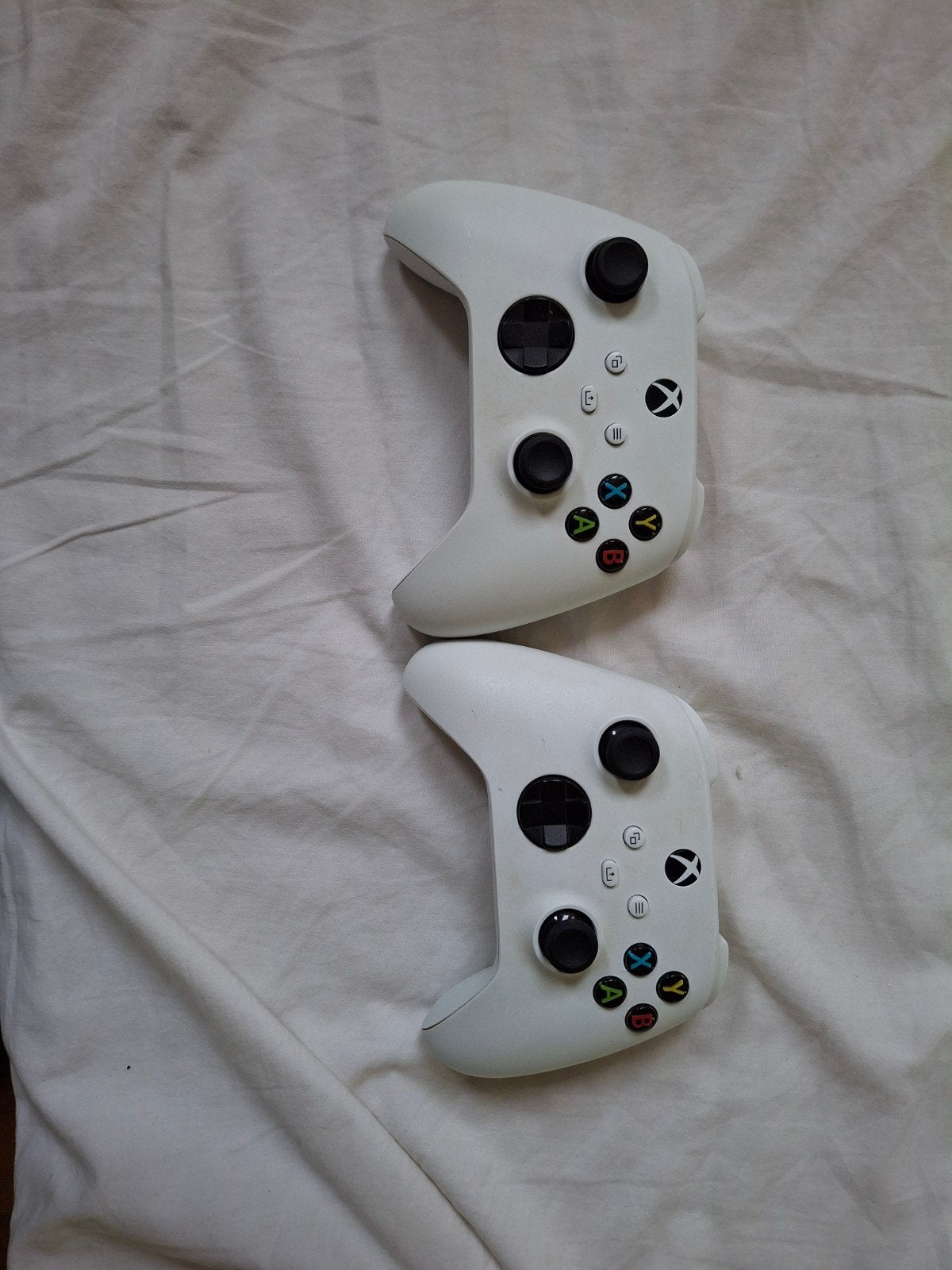 Xbox controller wit, Games en Spelcomputers, Ophalen, Zo goed als nieuw, Draadloos, Controller