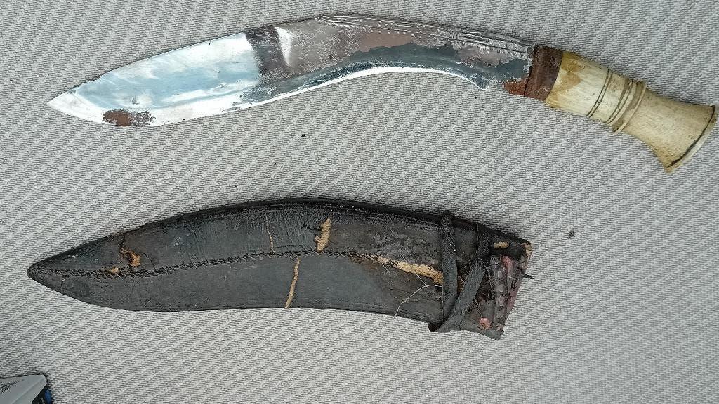 Antieke dolk, Kukri, Ophalen of Verzenden, Landmacht, Mes of Dolk