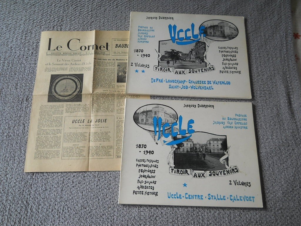 Uccle - Tiroir aux souvenirs 1870 - 1940 - Bruxelles, Livres, Histoire nationale, Enlèvement ou Envoi, Utilisé