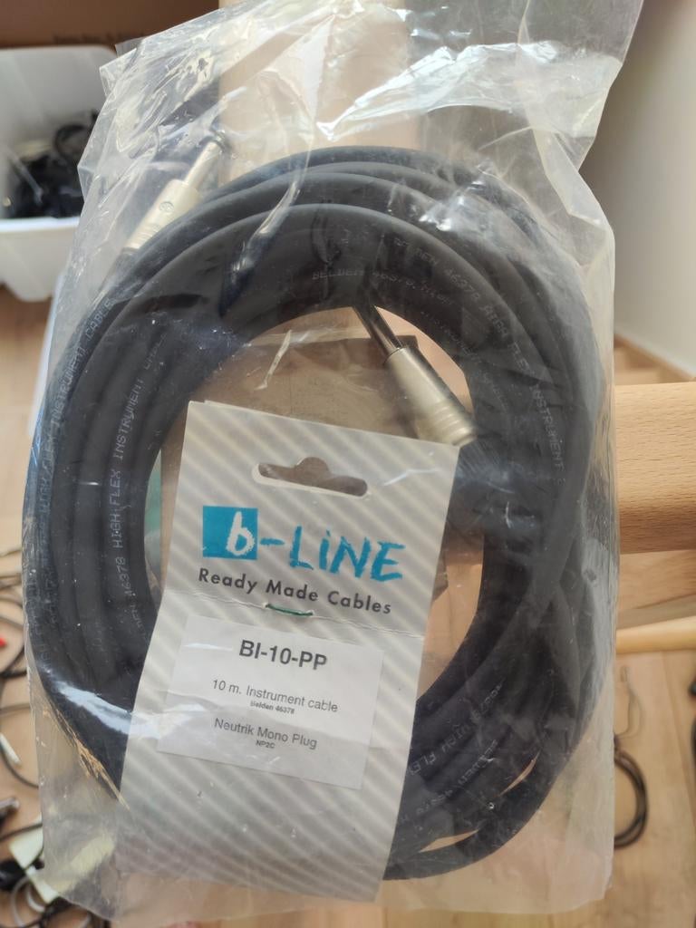 Câble d'instruments professionnel de 10 mètres, Ophalen, Nieuw