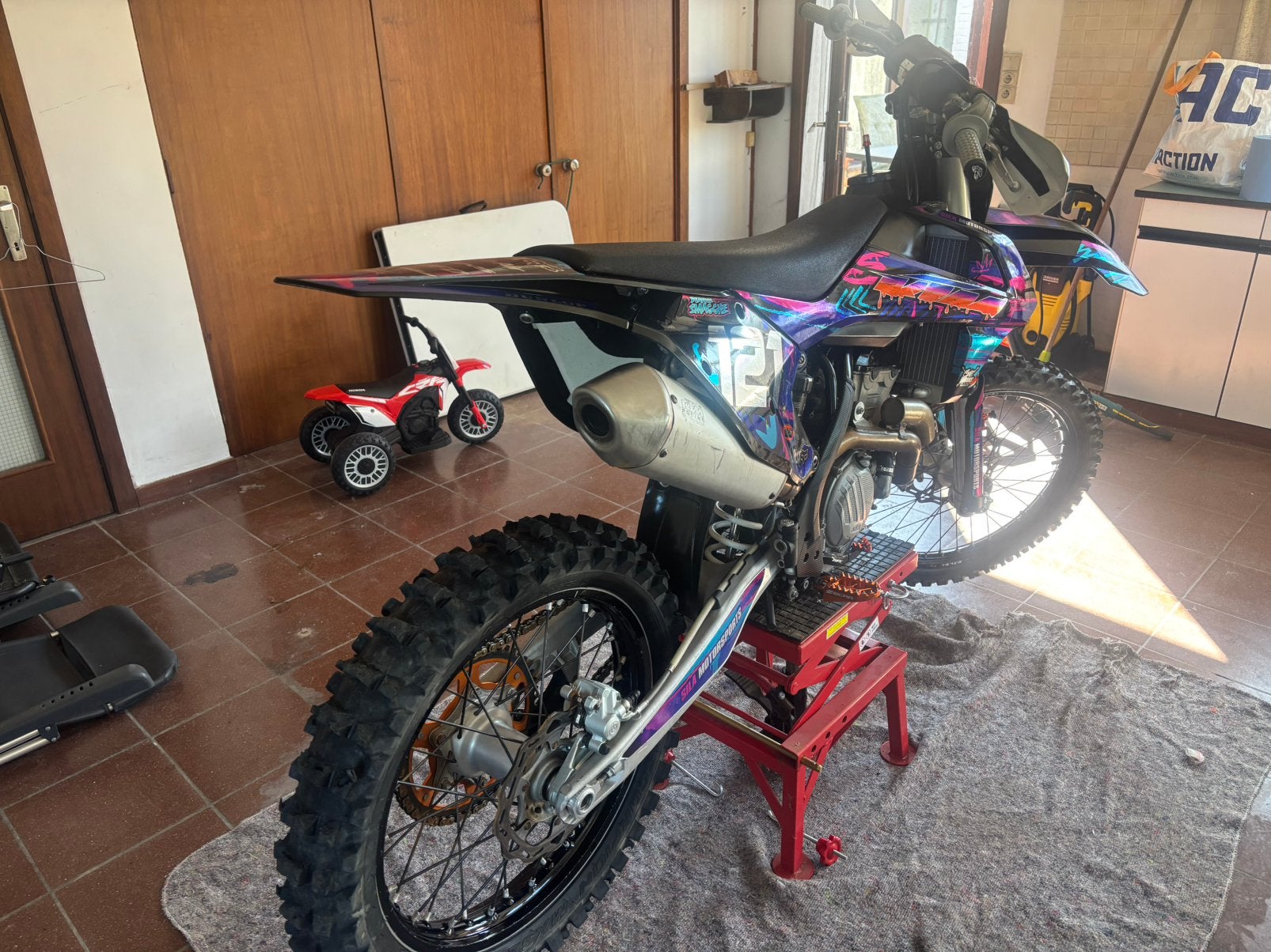 Sxf 350, Ophalen, Zo goed als nieuw