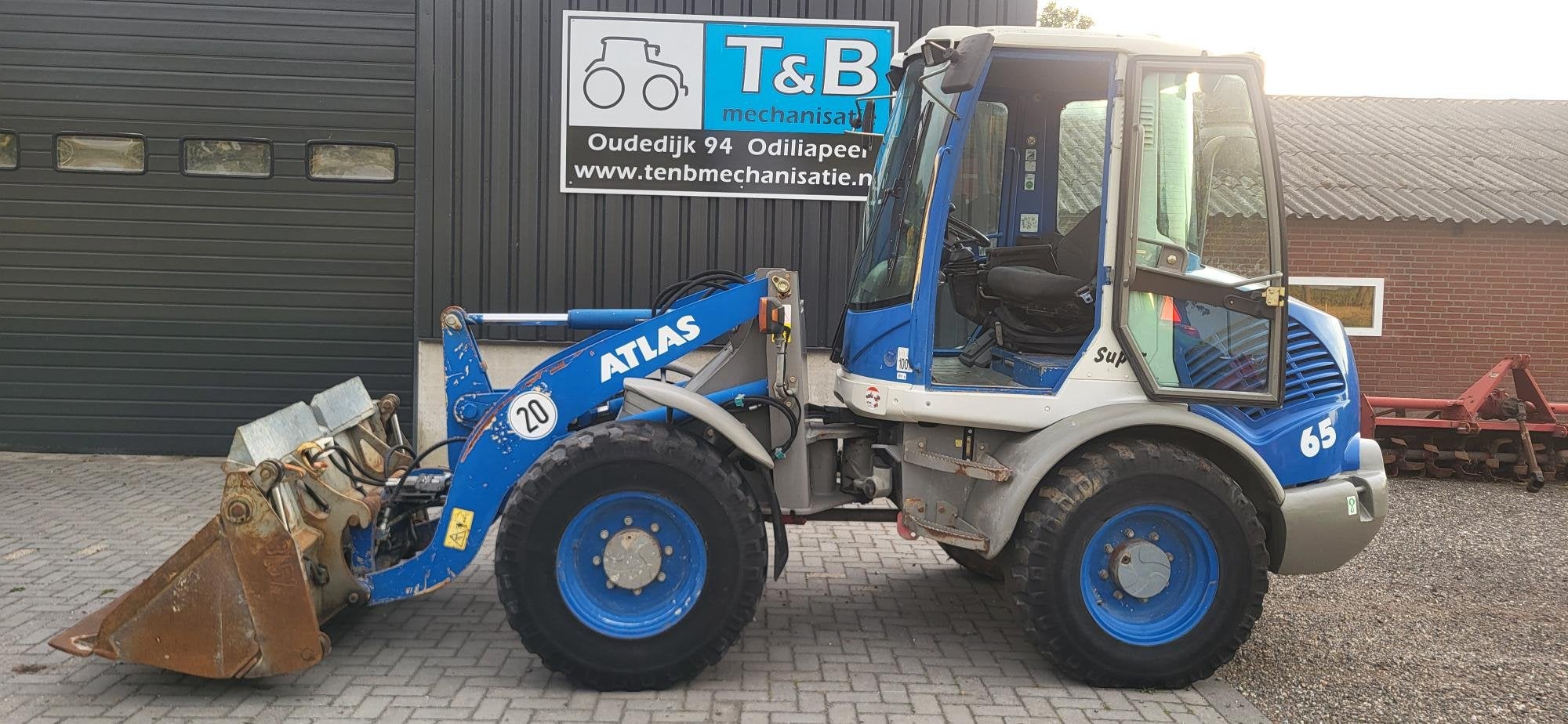 wielader atlas zeppelin schaef terex 65, Articles professionnels, Chargeuse sur pneus ou Chouleur