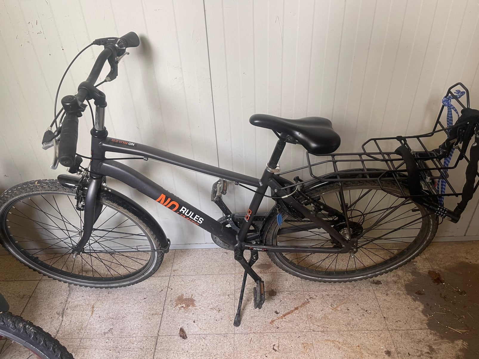 Fiets 26inch, Fietsen en Brommers, Fietsen | Jongens, Gebruikt, Versnellingen, Schijfrem, Ophalen