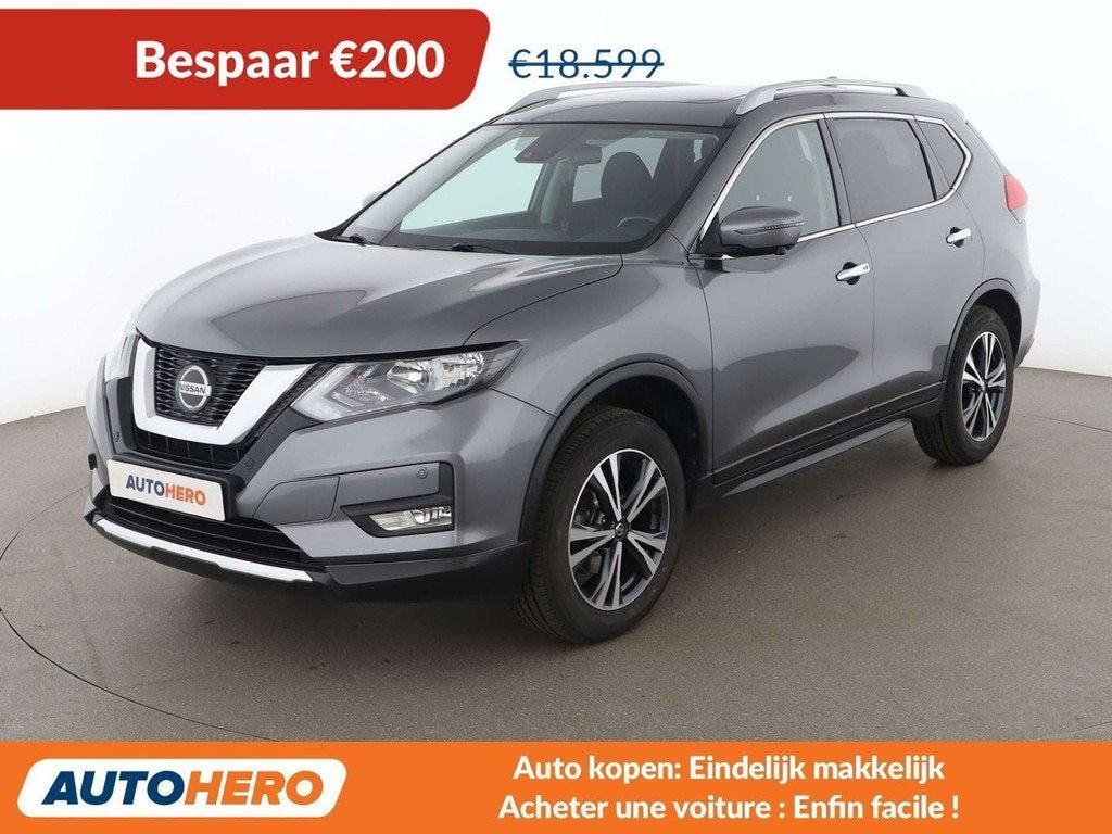 Nissan X-Trail 1.3 DIG-T Business (automatique), Achat, https://public.car-pass.be/vhr/b926ffb5-d73c-4ad5-8ebf-de5792439823, Noir