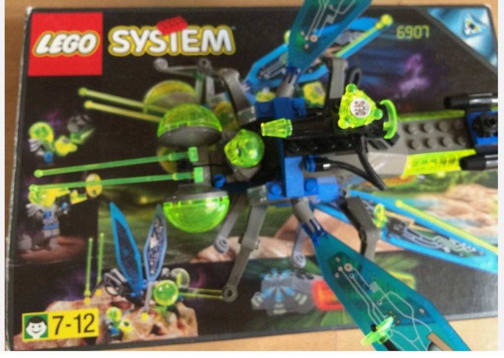 Lego 6907 Sonic Stringer 1998 in doos, Gebruikt, Lego, Ophalen of Verzenden, Space
