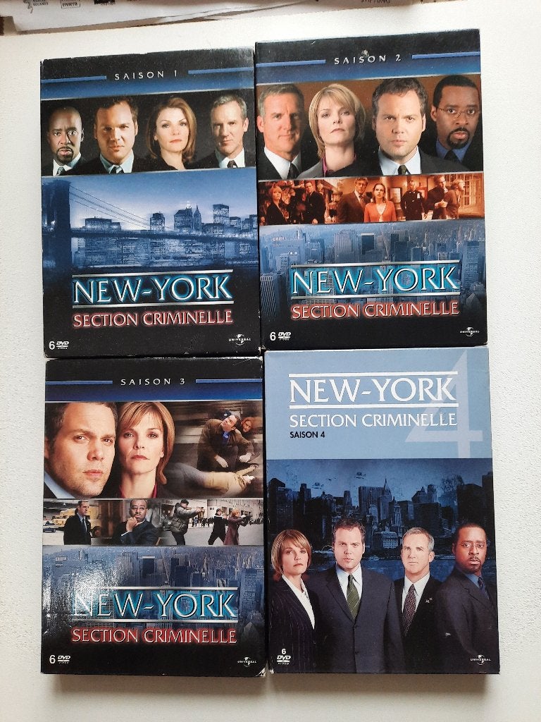 New-York section criminelle intégrale saisons 1 à 10, CD & DVD, DVD | TV & Séries télévisées, Utilisé, Crime, Saison 1, Série complète