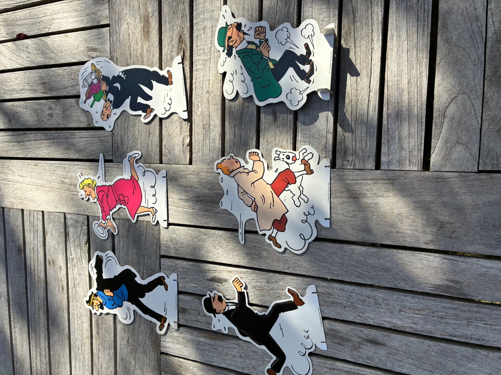 Tintin, Collections, Enlèvement ou Envoi