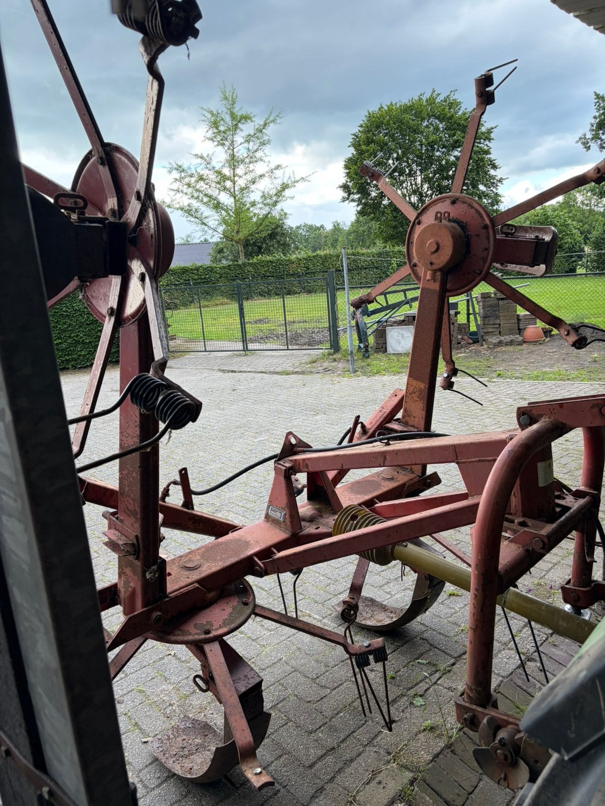 Vicon fanex hooischudder, Ophalen, Weidebouw