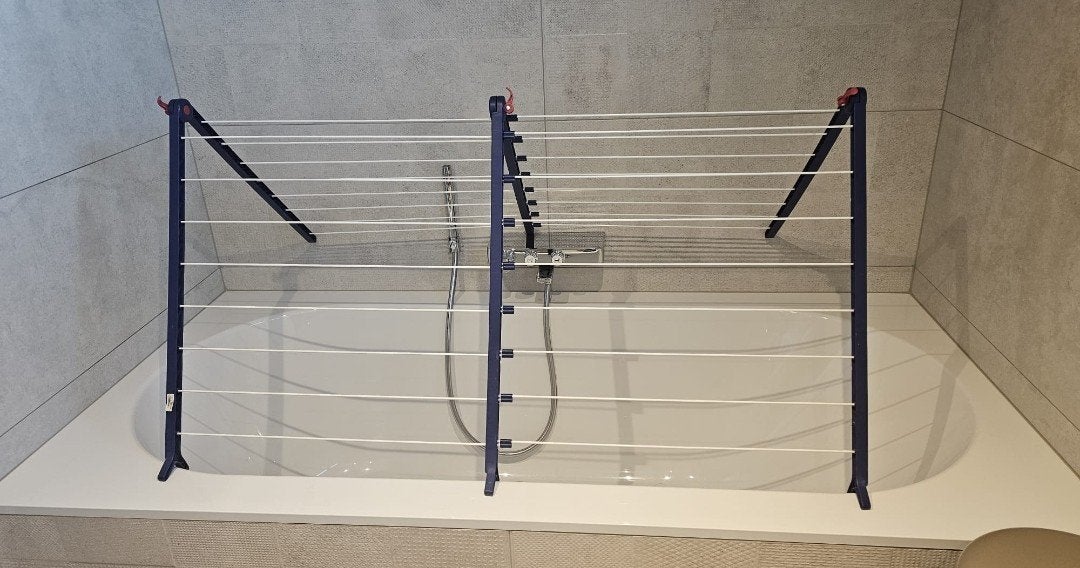 sèche-serviettes, étendoir Leifheit Duo, extensible, Enlèvement, Comme neuf