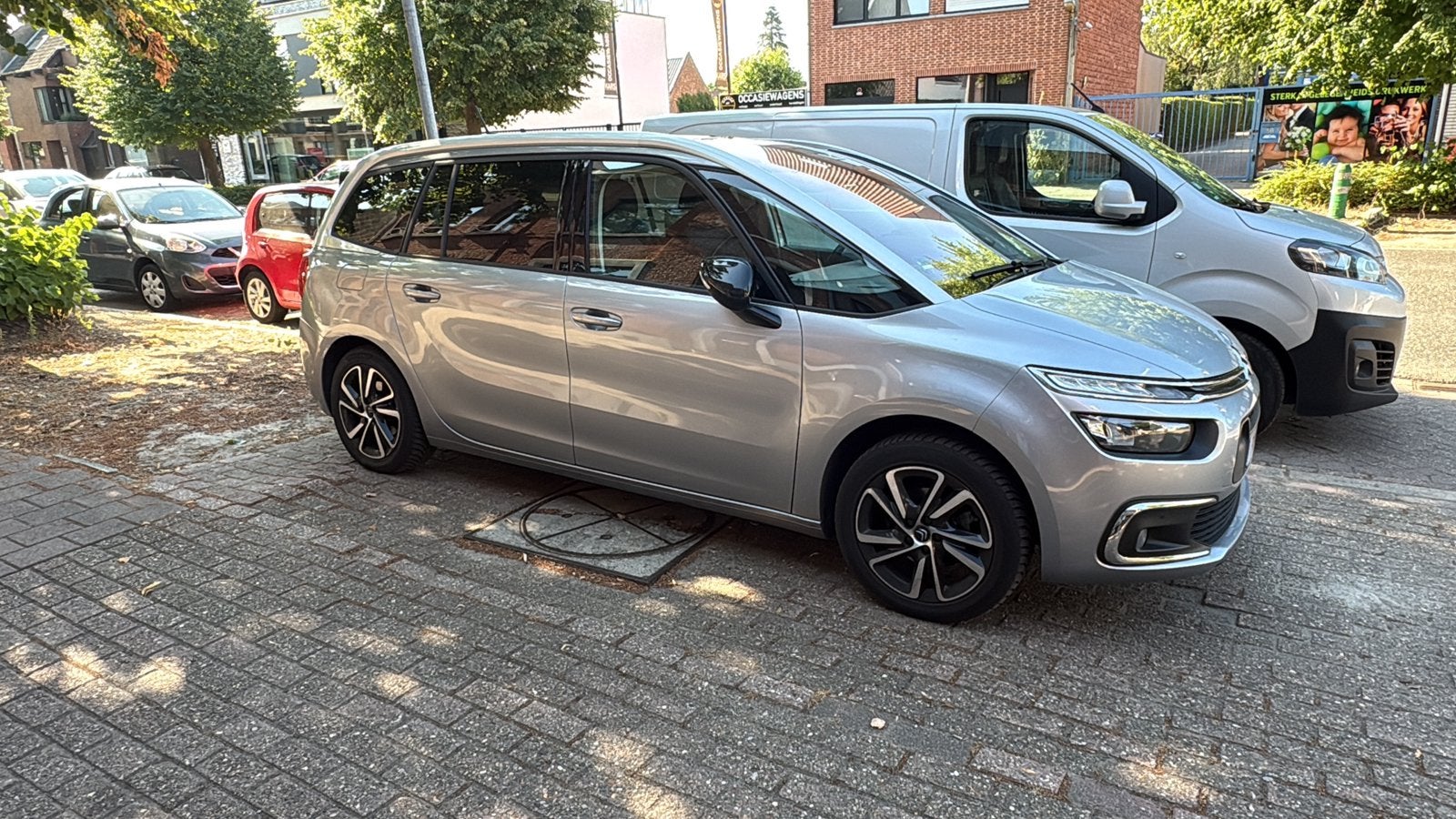 Citroen C4 spacetourner, Euro 6, Leder en Stof, 7 zetels, 5 deurs
