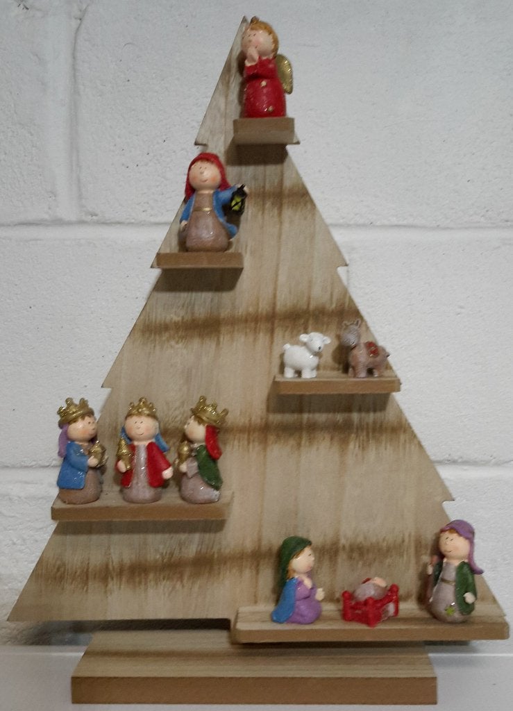 Lot / partij houten kerstbomen ( NIEUW ), Ophalen of Verzenden, Nieuw