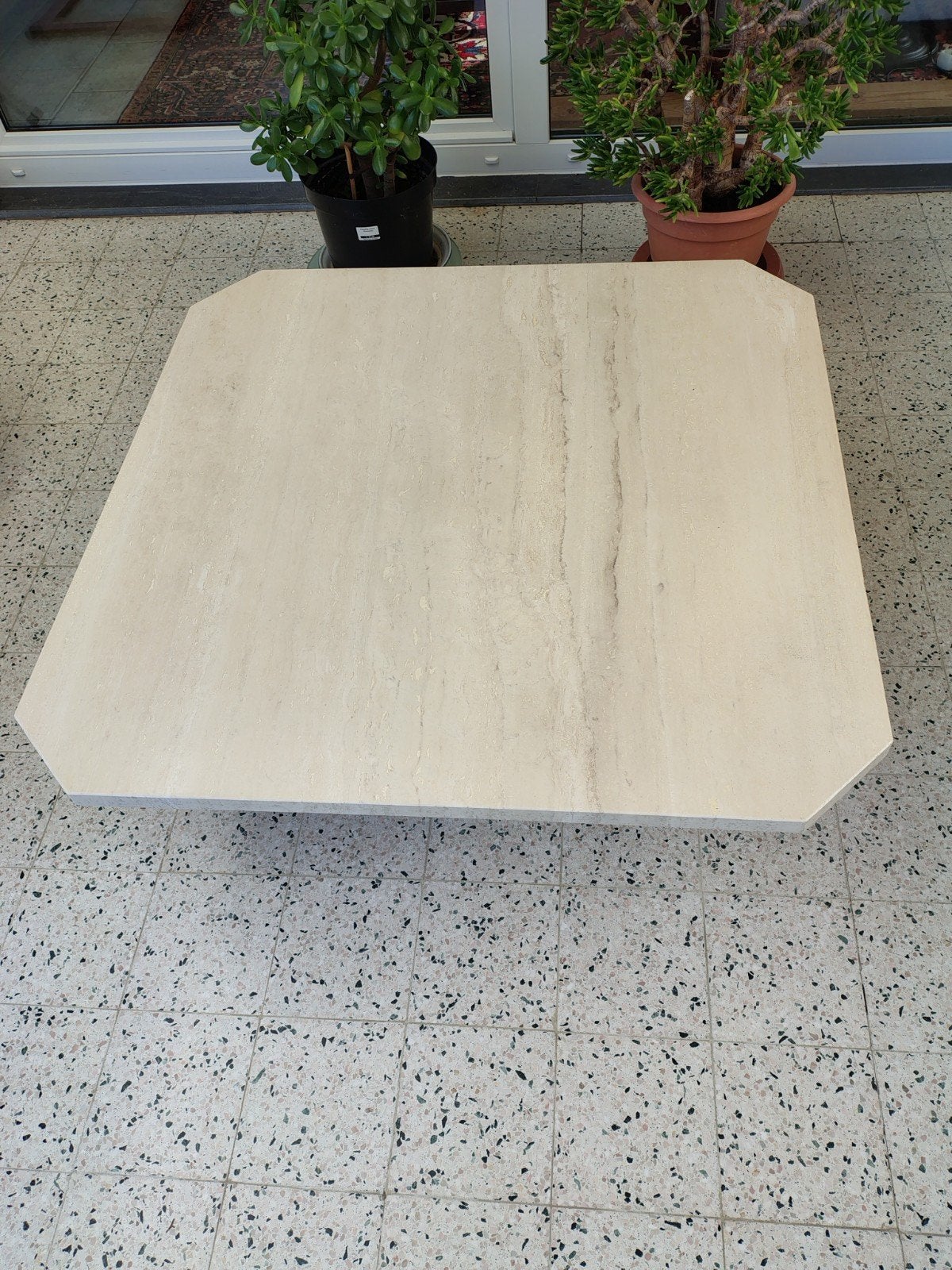 salon tafel, Ophalen