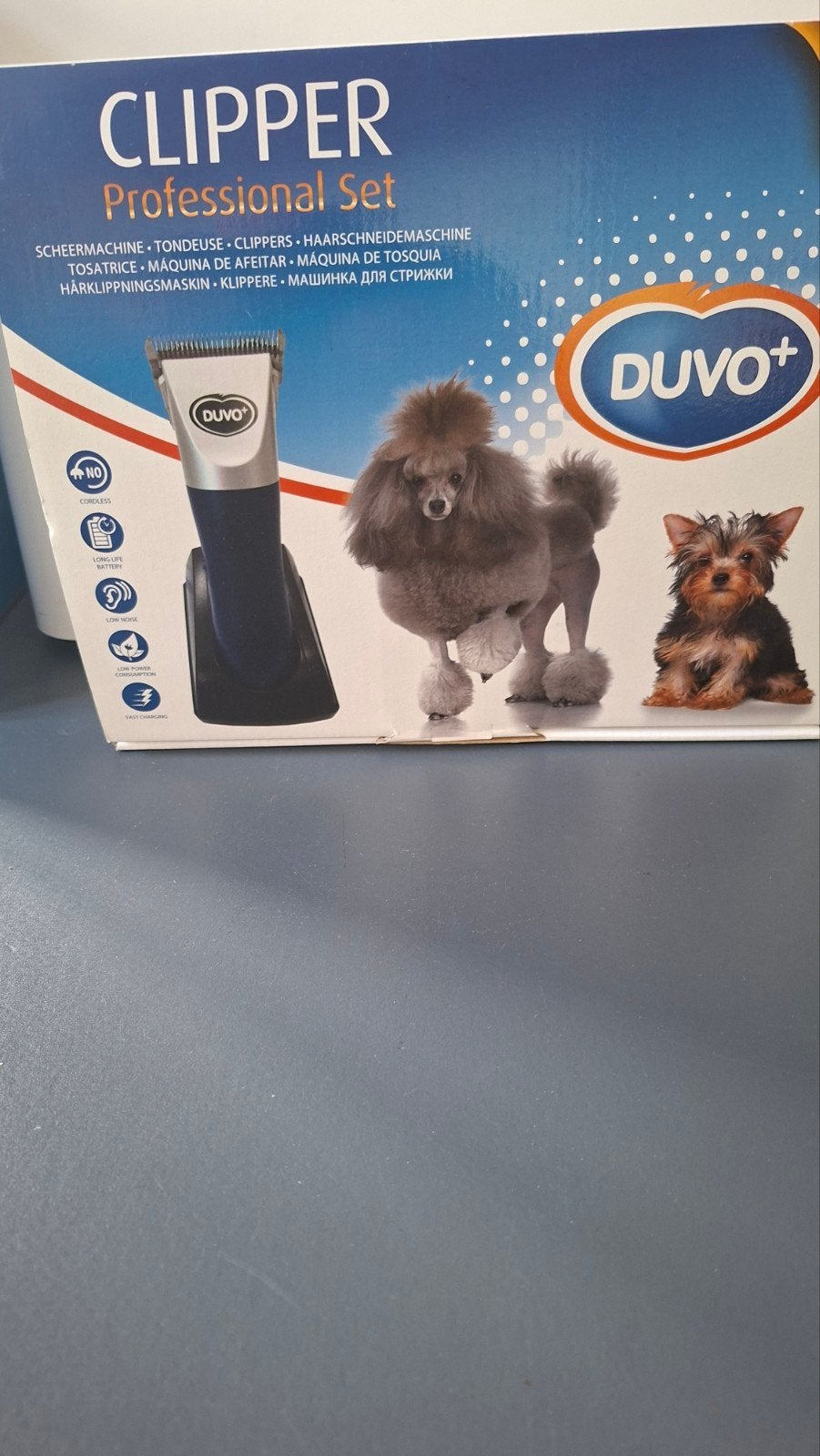 hondentondeuse Duvo+  Clipper professional set, Overige merken, Ophalen, Nieuw, Tondeuse