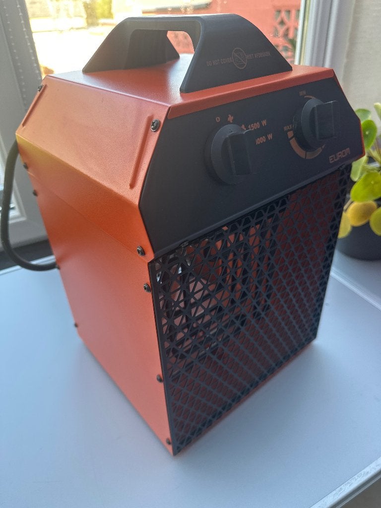 Werkplaats kachel Eurom 3000 w, Doe-het-zelf en Bouw, Ophalen, Gebruikt, 800 watt of meer, Kachel