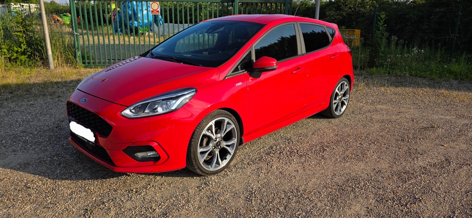 Ford fiesta 1.0 ecoboost ST line, Auto's, Voorwielaandrijving, Stof, Zwart, Handgeschakeld