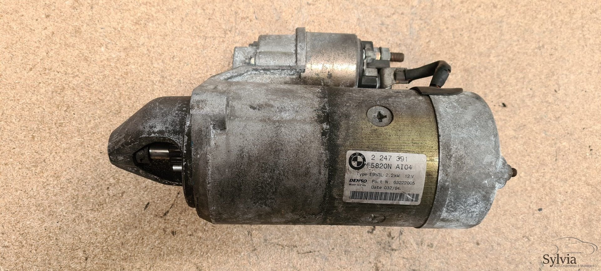 Startmotor BMW M57 2247391, Gebruikt, -, -, Ophalen of Verzenden