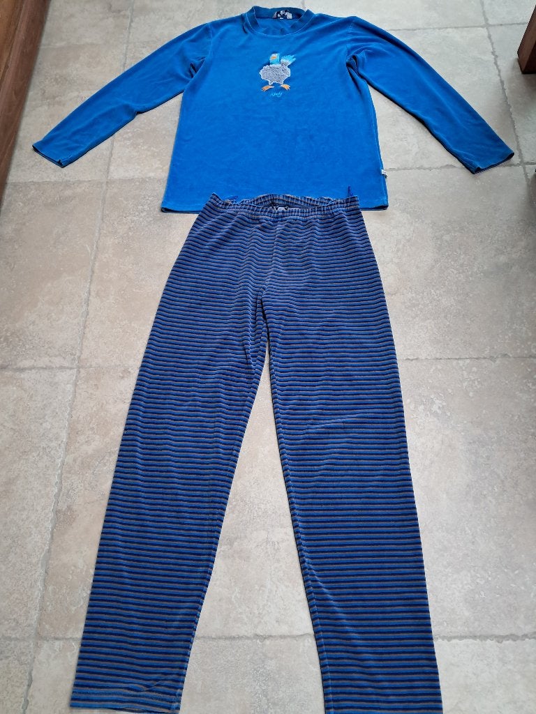 Merk Woody : warme pyjama mt 170 - 176 (zie foto's), Enfants & Bébés, Garçon, Enlèvement ou Envoi, Vêtements de nuit ou Sous-vêtements