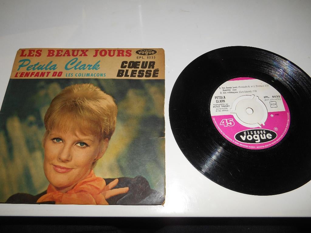 45T 4 pistes Petula Clark Cœur Blessé, Enlèvement ou Envoi