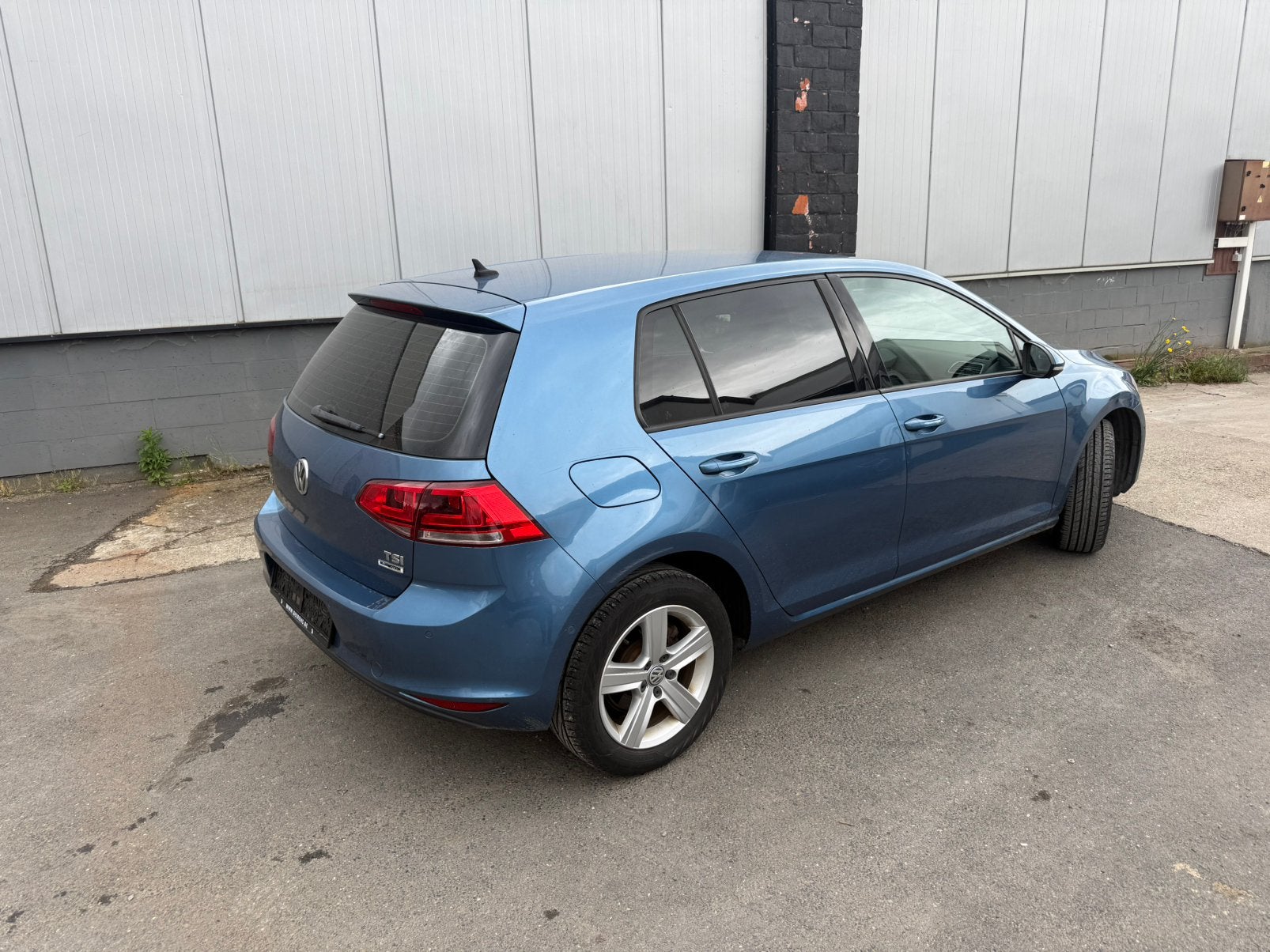 VW GOLF benzine 1200cc 124500 km blauw, Autos, 1197 cm³, Euro 5, Achat, Entreprise