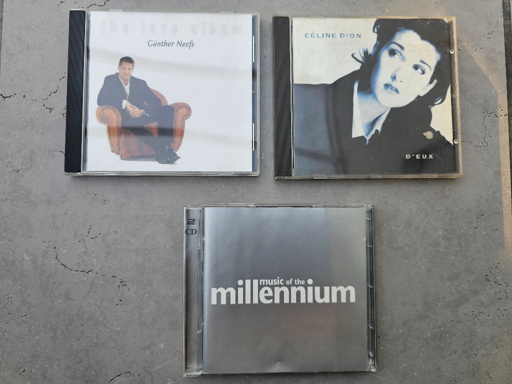 3 CD's zonder voor- of achterkant, Ophalen of Verzenden, Gebruikt, Album