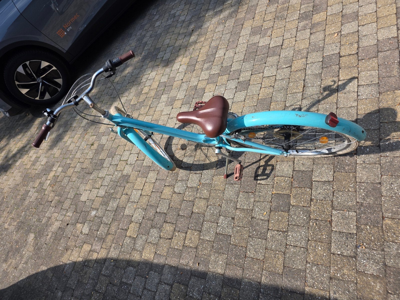 meisjesfiets, Enlèvement