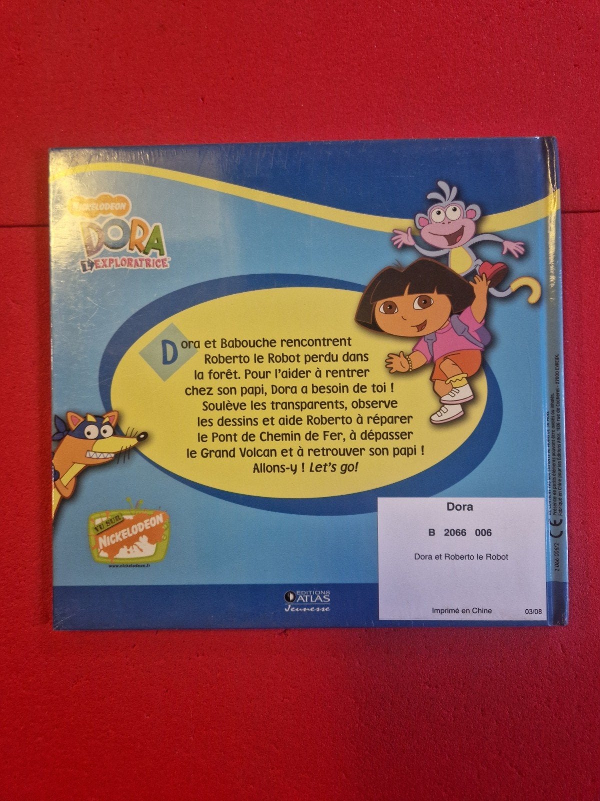 livre dora et Roberto le robot, Livres, Enlèvement ou Envoi