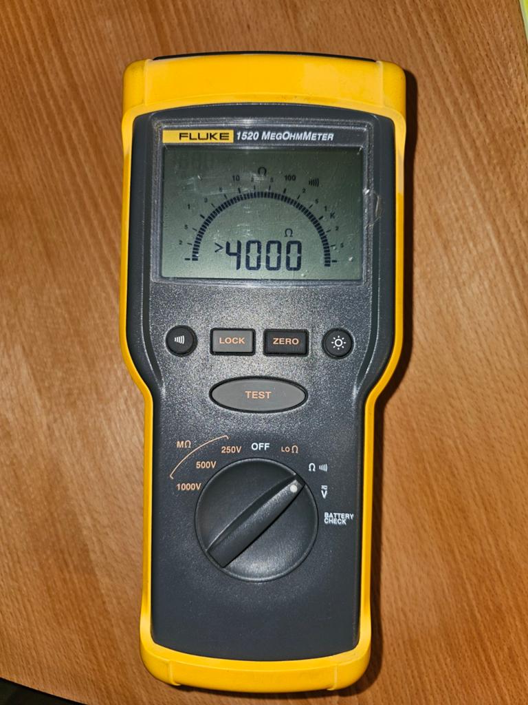 Fluke 1520 MegOhmMeter, Doe-het-zelf en Bouw, Meetapparatuur, Ophalen