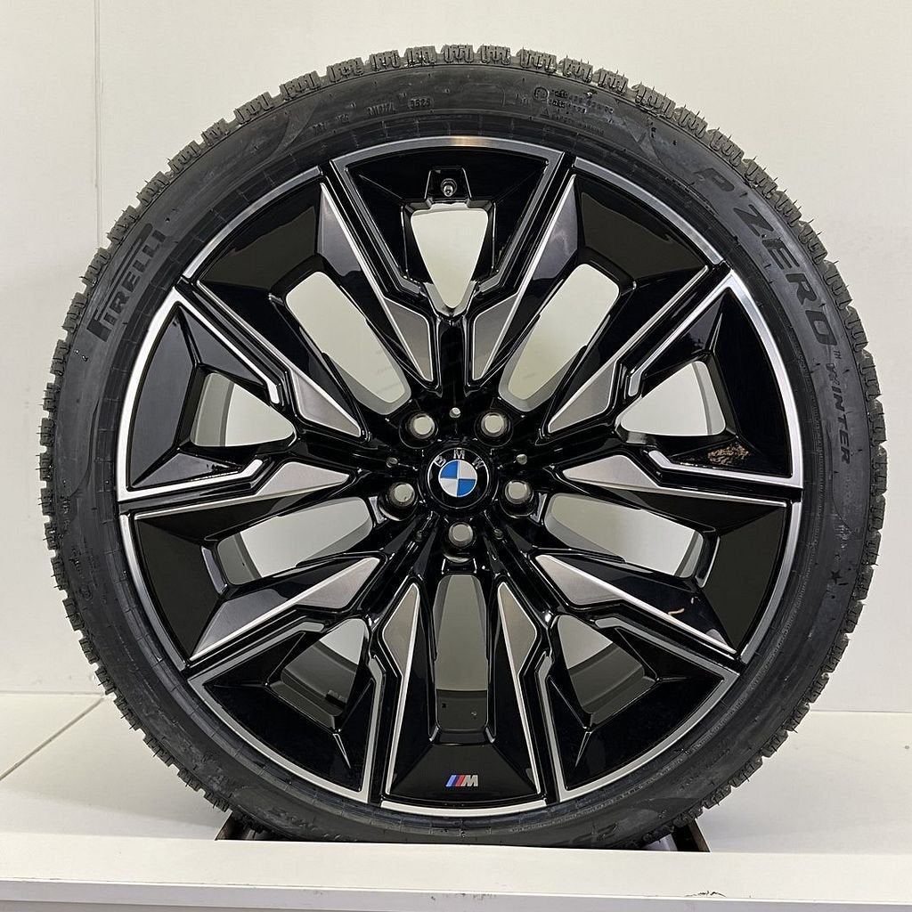 NIEUW BMW 7 SERIE G70 I7 X3 G45 BREEDSET VELGEN + WINTERBAND, Neuf, Pneus et Jantes, Pneus hiver, 255 mm