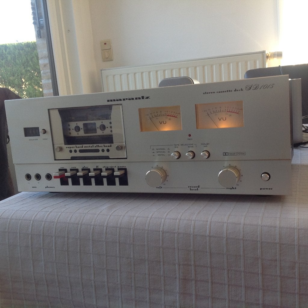 Lecteur cassette Marantz SD 1015, TV, Hi-fi & Vidéo, Enlèvement ou Envoi, Double, Marantz