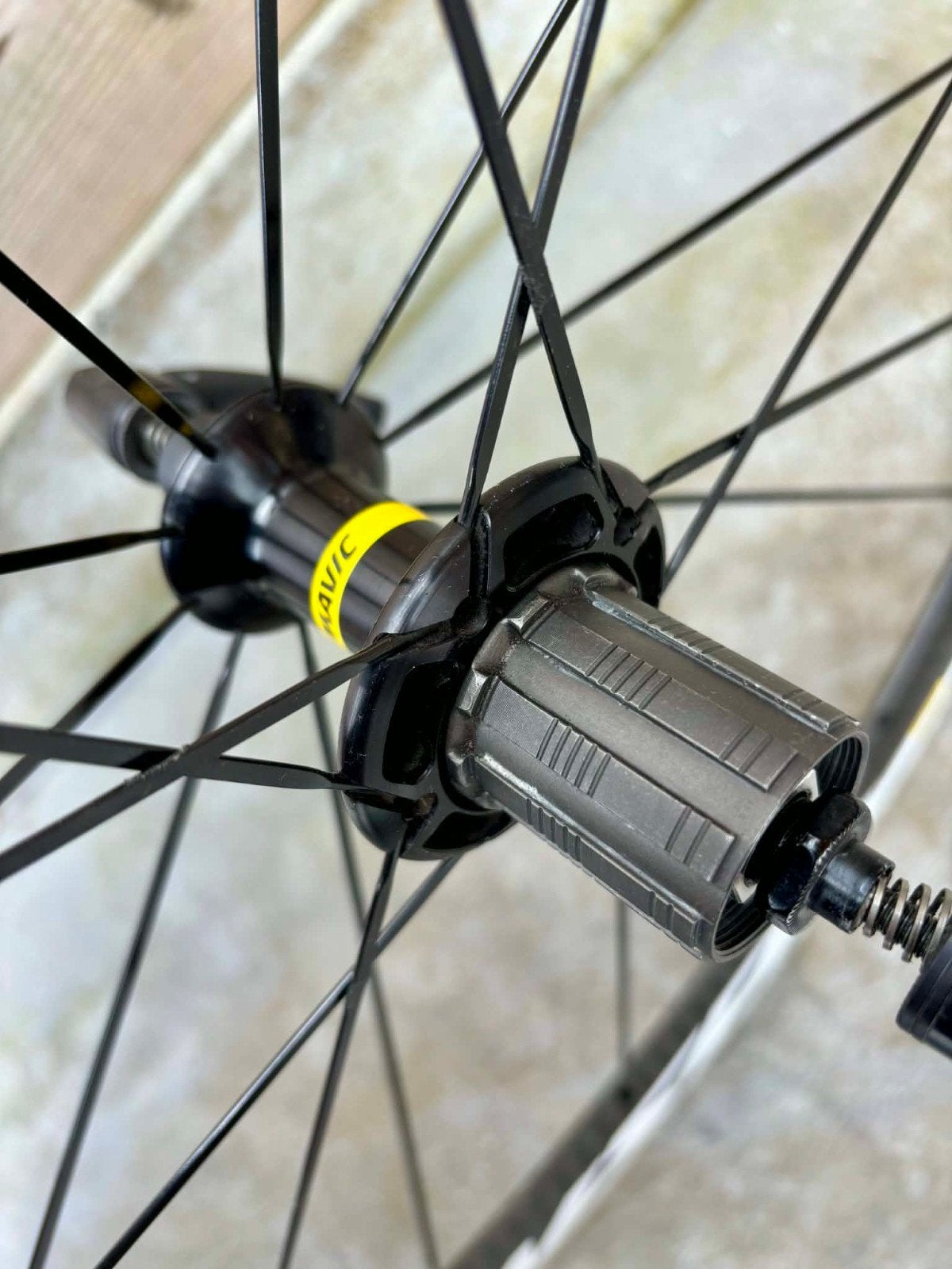 Mavic Cosmic wielen, Fietsen en Brommers, Fietsonderdelen, Ophalen, Carbon