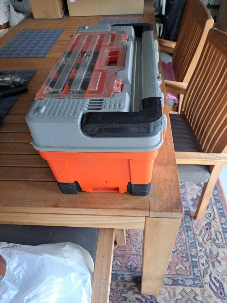 MATERIAALDOOS EN GEREEDSCHAPPEN NIEUW IN VERPAKKING, Ophalen, Zo goed als nieuw, Overige metalen