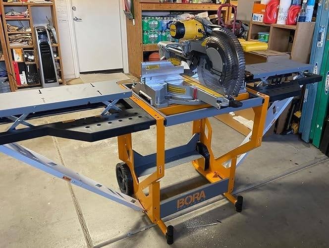 Bora Portamate PM8000 mobiele zaagtafel, Doe-het-zelf en Bouw, Werkbanken, Gebruikt, Inklapbaar, Ophalen