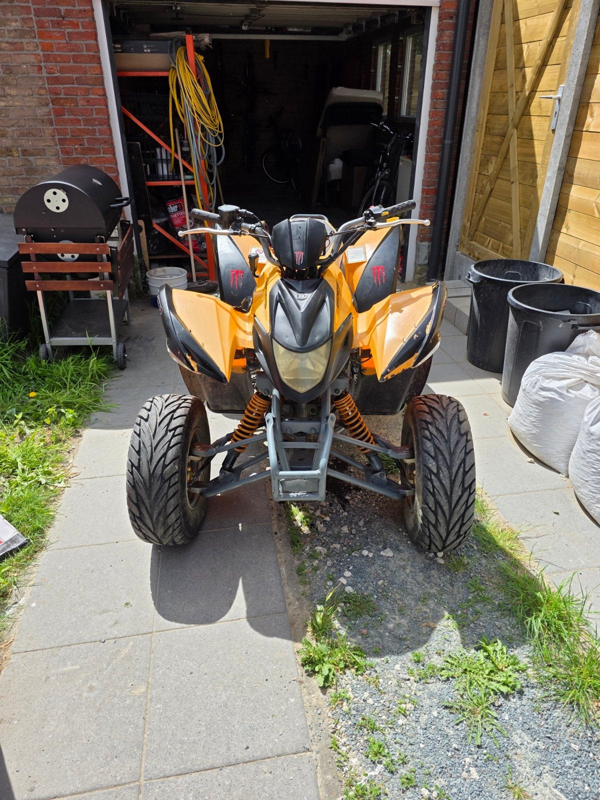 Quad 220 cc avec certificat d'immatriculation, Motos, 220 cm³