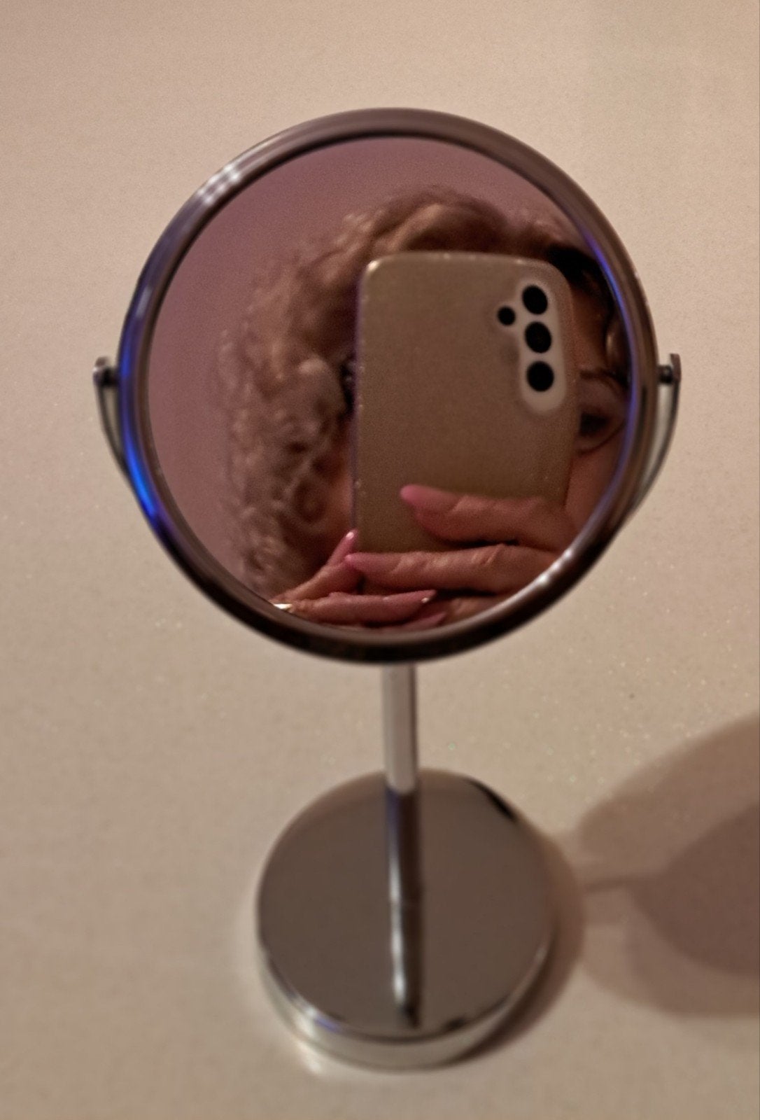 Miroir grossissant " miomare", Envoi, Comme neuf, Rond