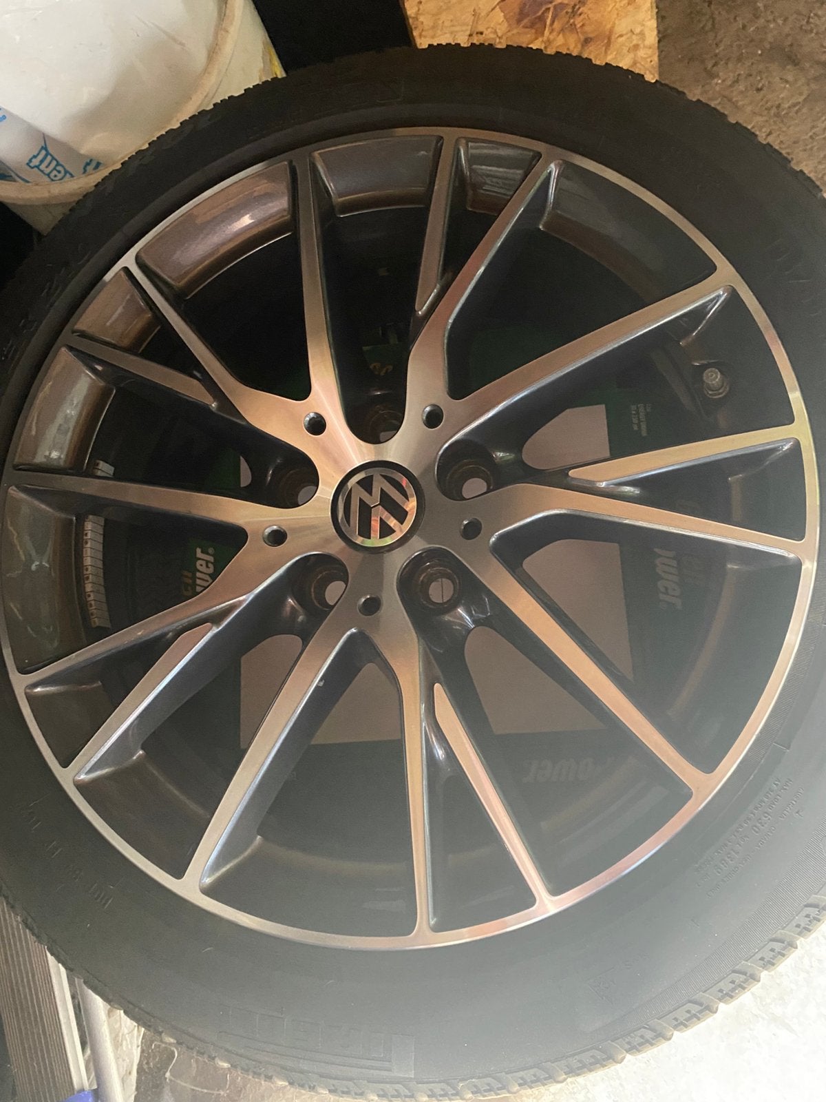 5/112 velgen en banden, Ophalen, Gebruikt, 17 inch, Band(en)