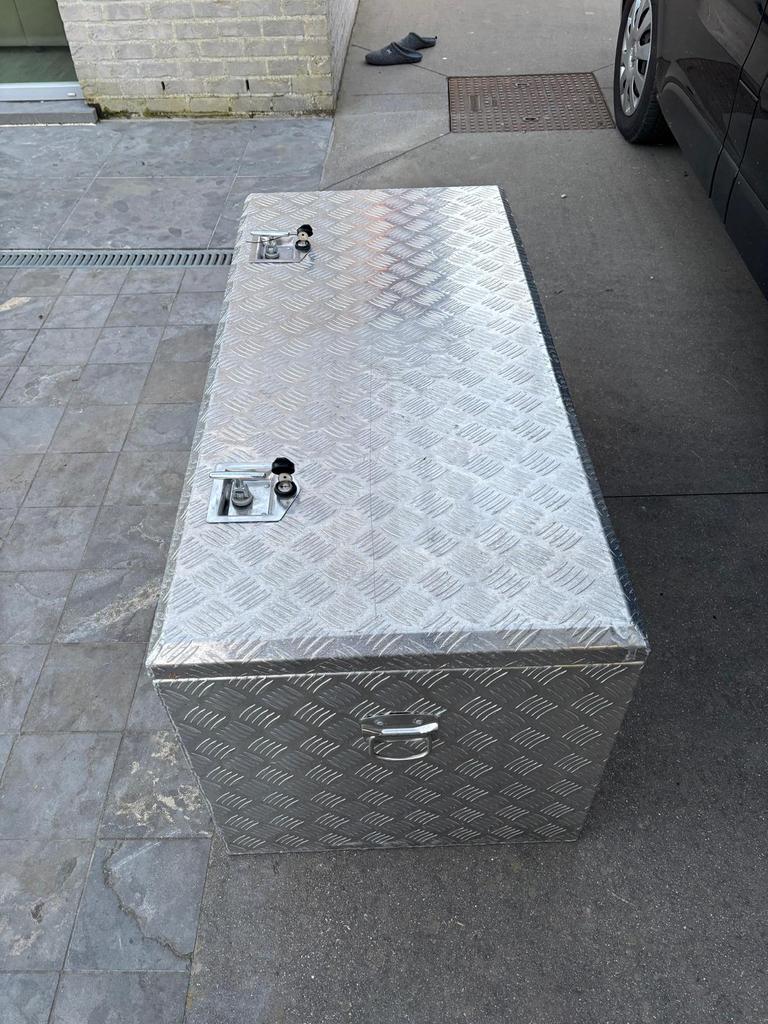 Aluminium gereedschapskist, Doe-het-zelf en Bouw, Ophalen, Zo goed als nieuw