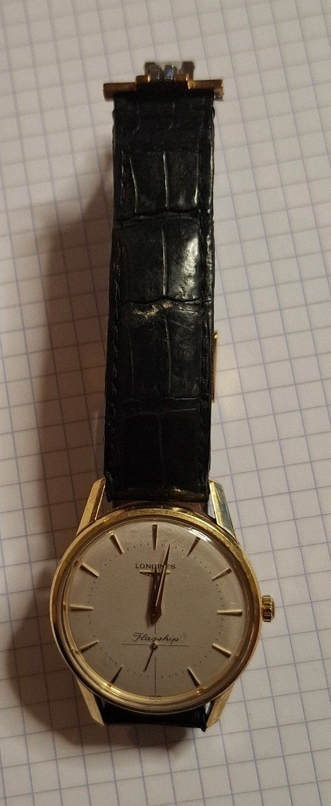 Montre Longines FLAGSHIPS, Enlèvement ou Envoi, Or, Longines