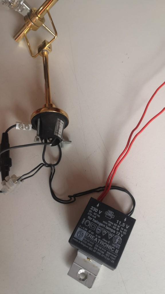 schilderijverlichting, Ophalen, Halogeen, Metaal of Aluminium, Zo goed als nieuw