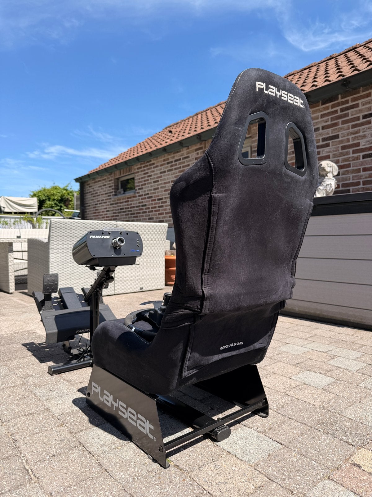 Playseat + Fanatec CSL Elite, Fanatec, Enlèvement, Comme neuf, PC