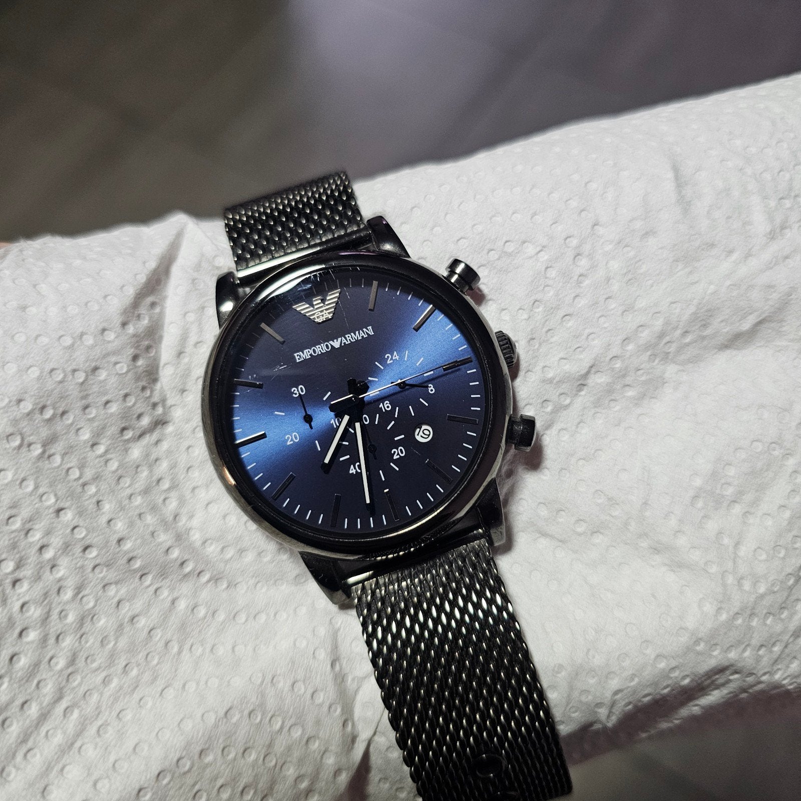 emporio armani horloge, Bijoux, Sacs & Beauté, Montre-bracelet, Autres marques, Acier, Enlèvement