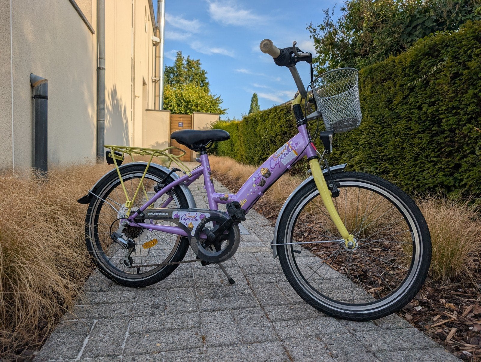 Leuke meisjesfiets BFK Sweet Cupcake – 20 inch, Ophalen, Gebruikt, Velgrem, 20 inch of meer