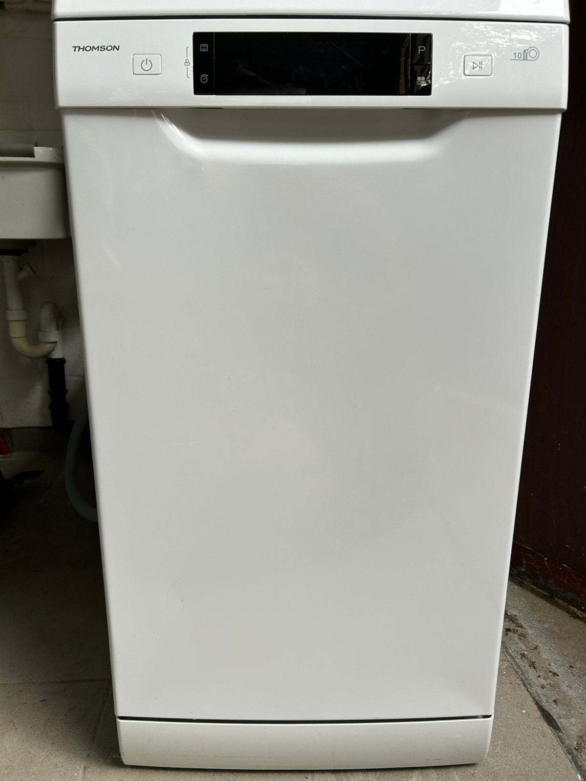 Thomson compacte vaatwasmachine, Elektronische apparatuur, Ophalen, Minder dan 10 liter, Zo goed als nieuw, 85 tot 90 cm