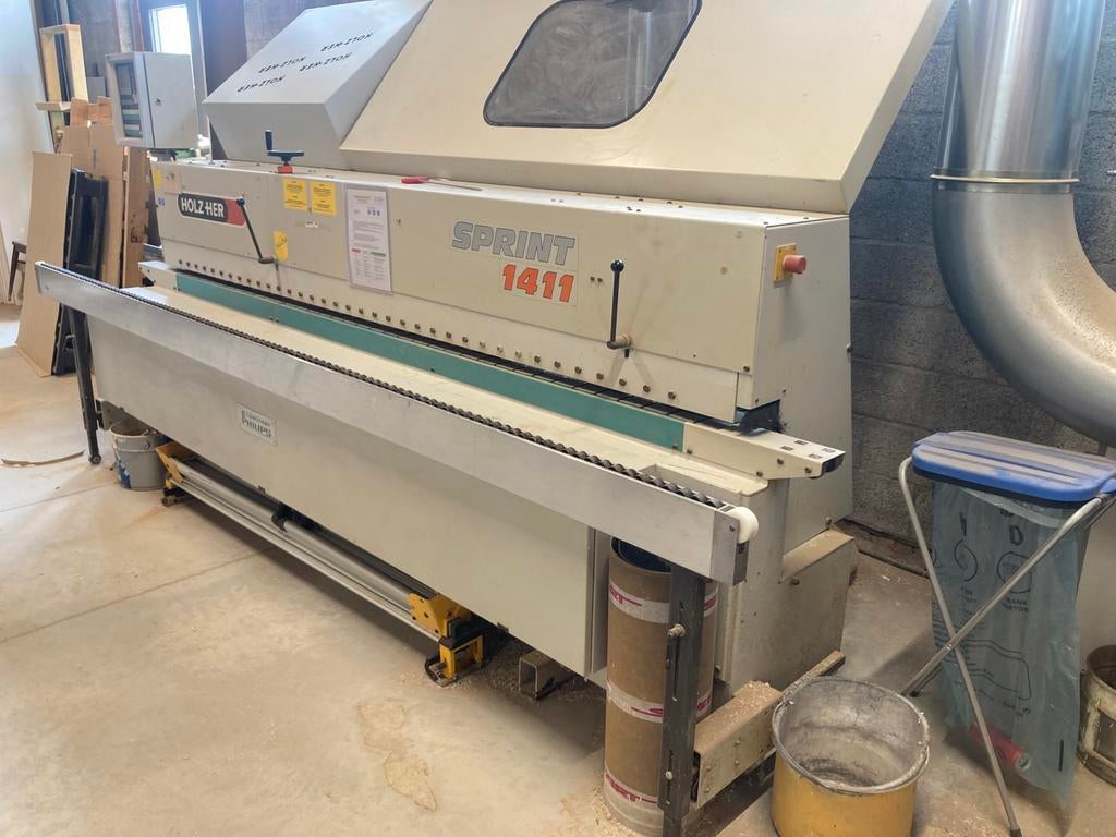 Kantenlijmer Holzer, Ophalen