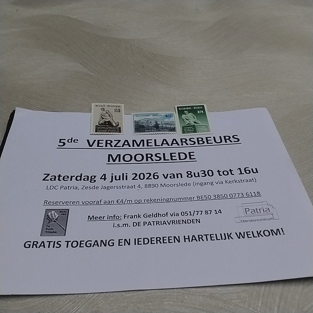 BELGIE 860/862 postfris met cote 70,00 €, Postzegels en Munten, Ophalen of Verzenden, Postfris